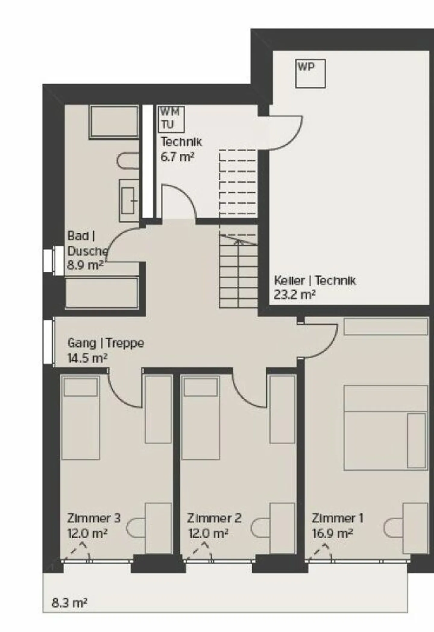 SEMI-DETACHED HOUSE - UNTERDORF MÖNTHAL - Contemporary architecture in the middle of nature - Photo 3 of 6