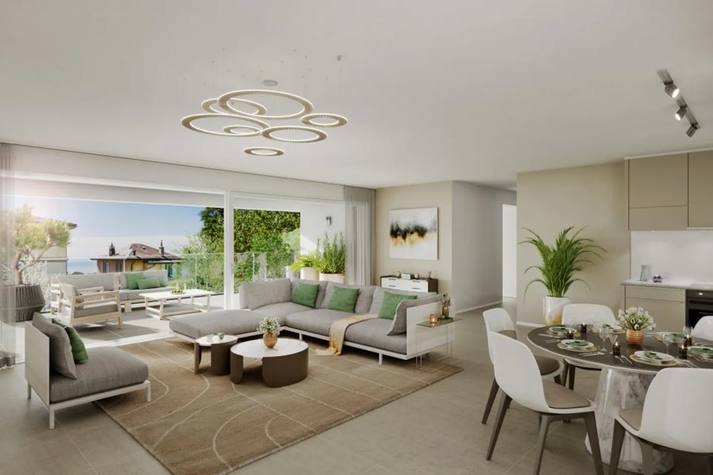 GARDEN LEVEL OF PRESTIGE, QUIET IN LUTRY! - Photo 5 of 5