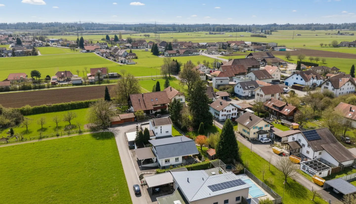 Maison individuelle de 6,5 pièces modernisée avec beaucoup d'espace extérieur à Niederbipp - Photo 1 sur 13
