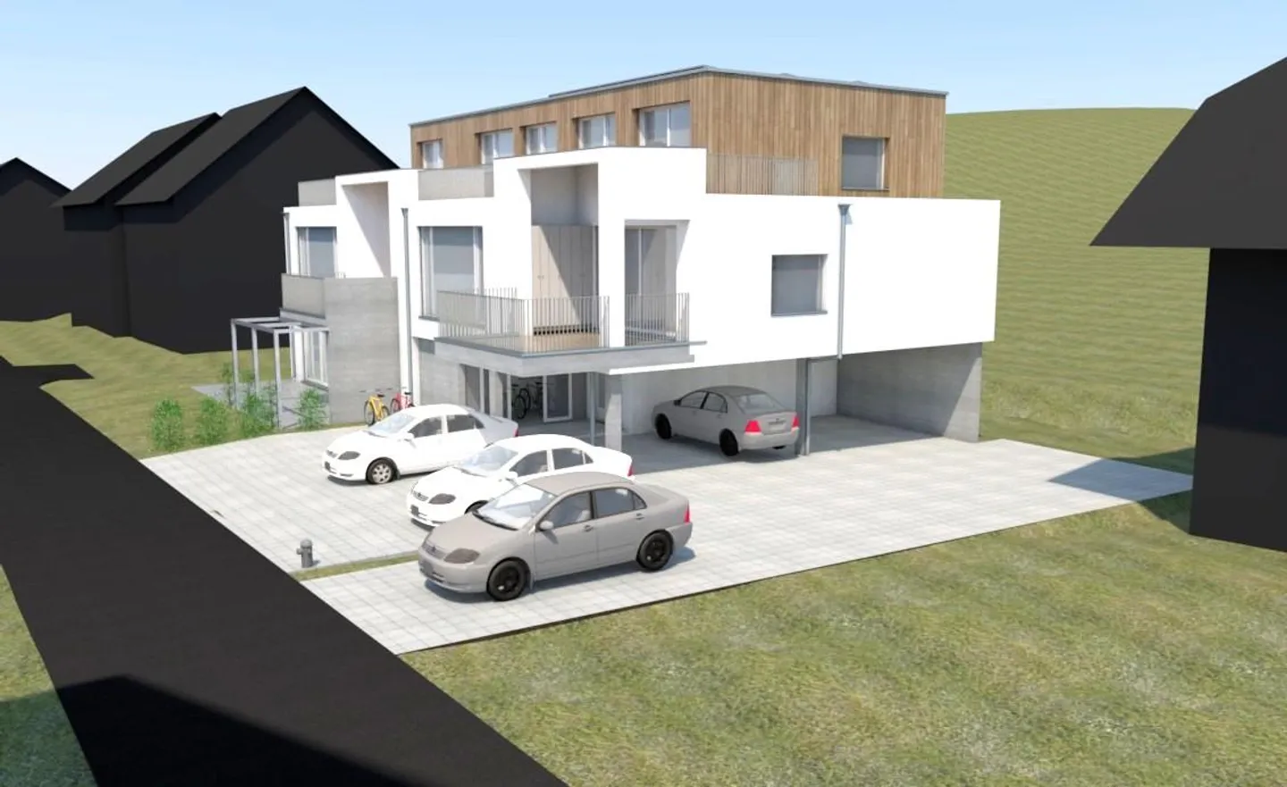 Four condominiums Sägematt Biglen / New construction - Photo 2 of 9