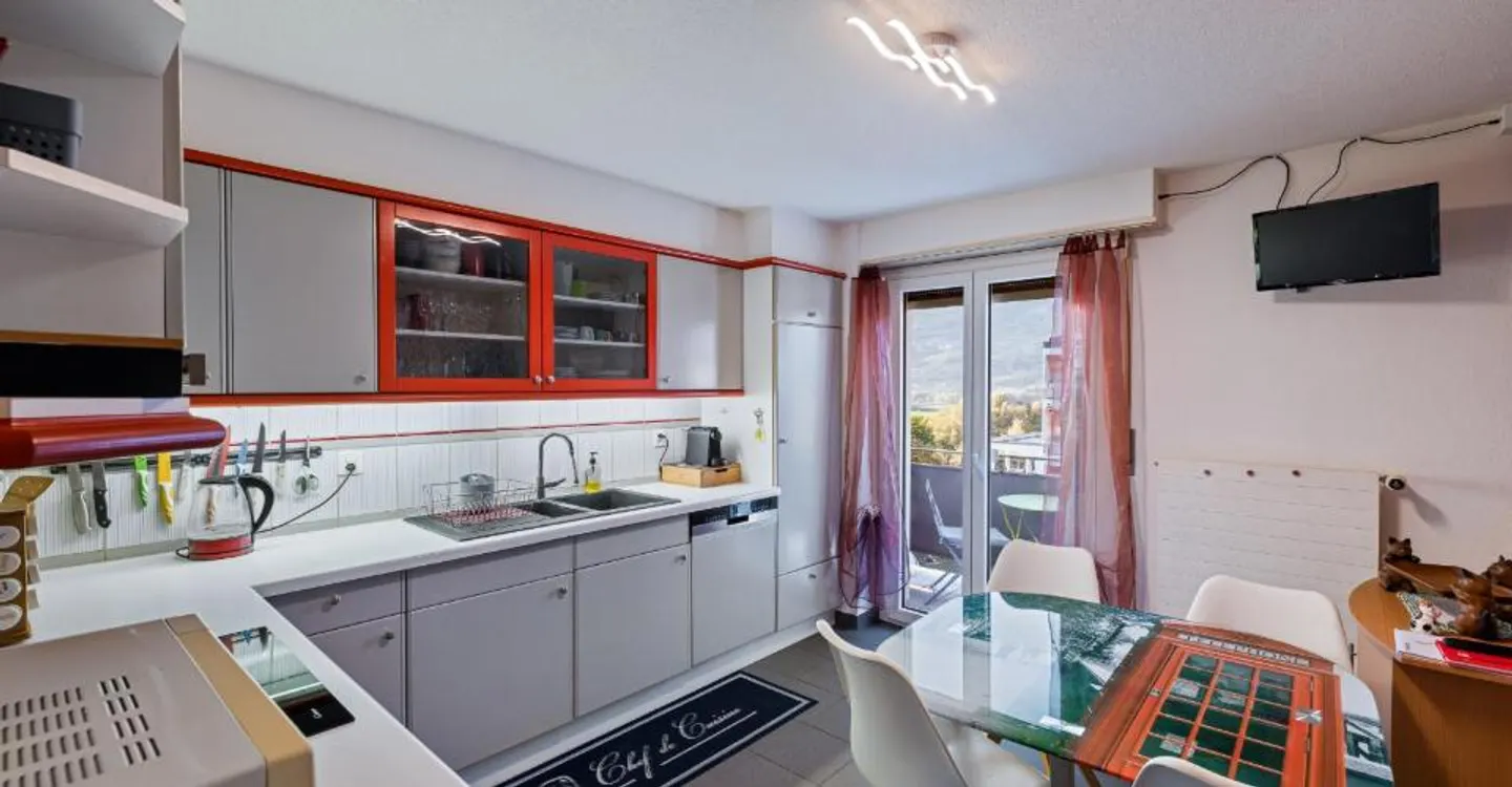 Helle 3,5-Zimmer-Wohnung im Herzen von Chalais - Foto 3 von 9