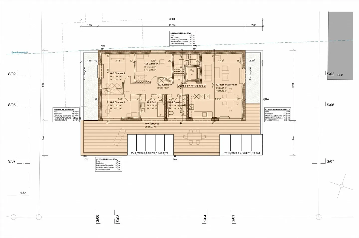 Four condominiums Sägematt Biglen / New construction - Photo 6 of 9