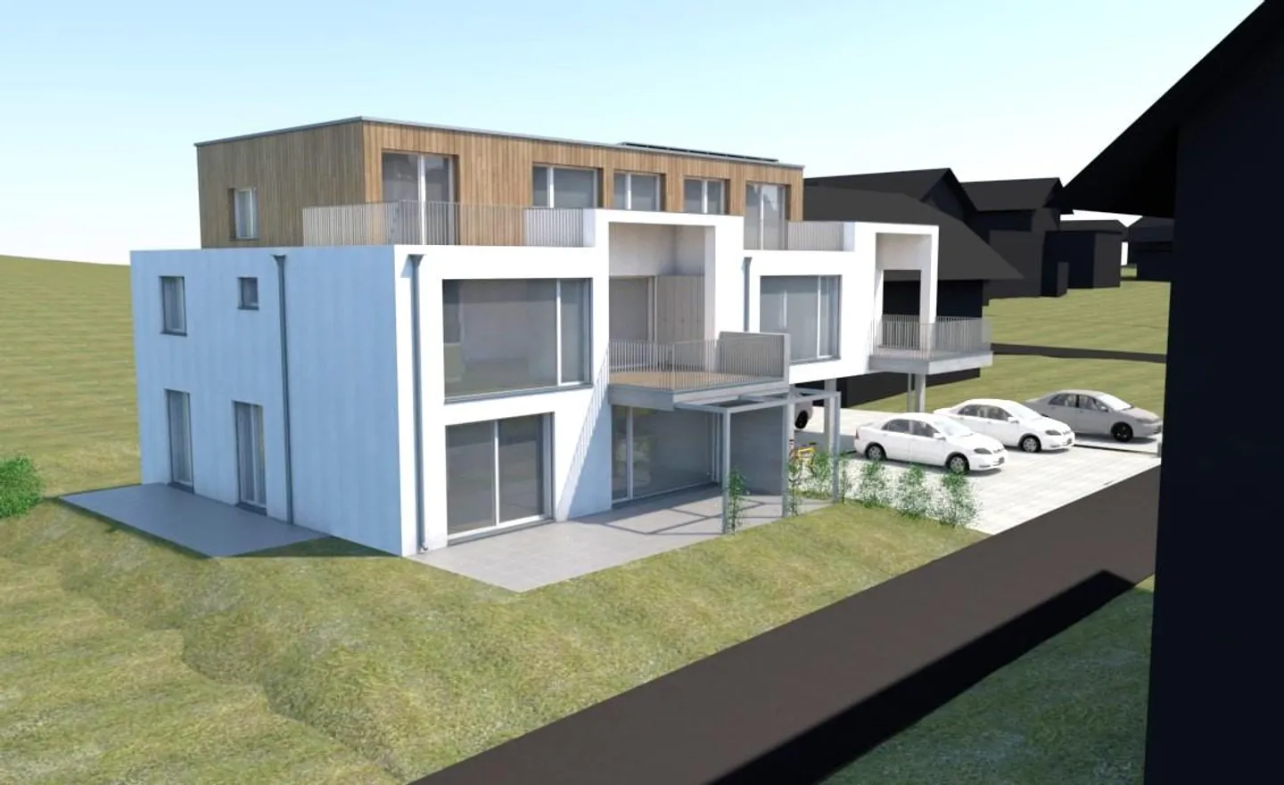 Four condominiums Sägematt Biglen / New construction - Photo 1 of 9