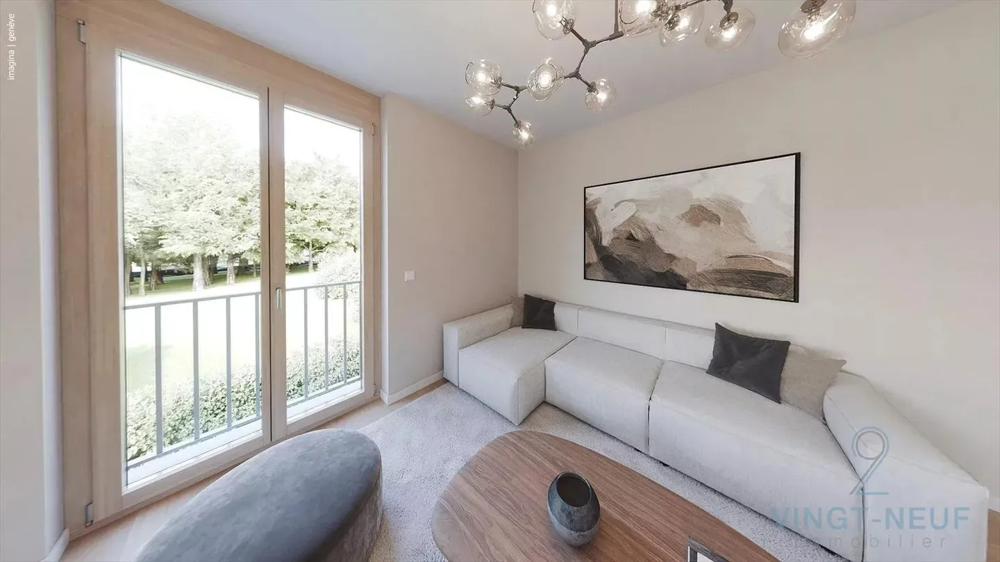 Appartement de quatre pièces à Onex - Photo 3 sur 11