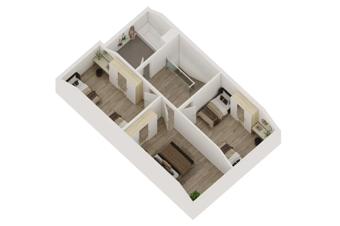 Duplex lumineux avec terrasse - Photo 13 sur 13