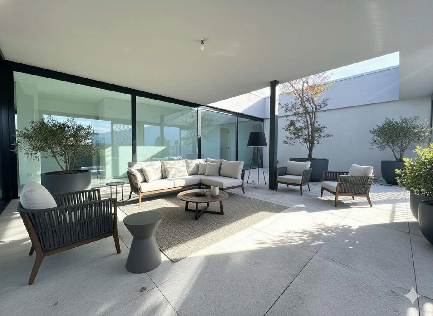 Nouveau penthouse spacieux et lumineux à Massagno - Photo 2 sur 12