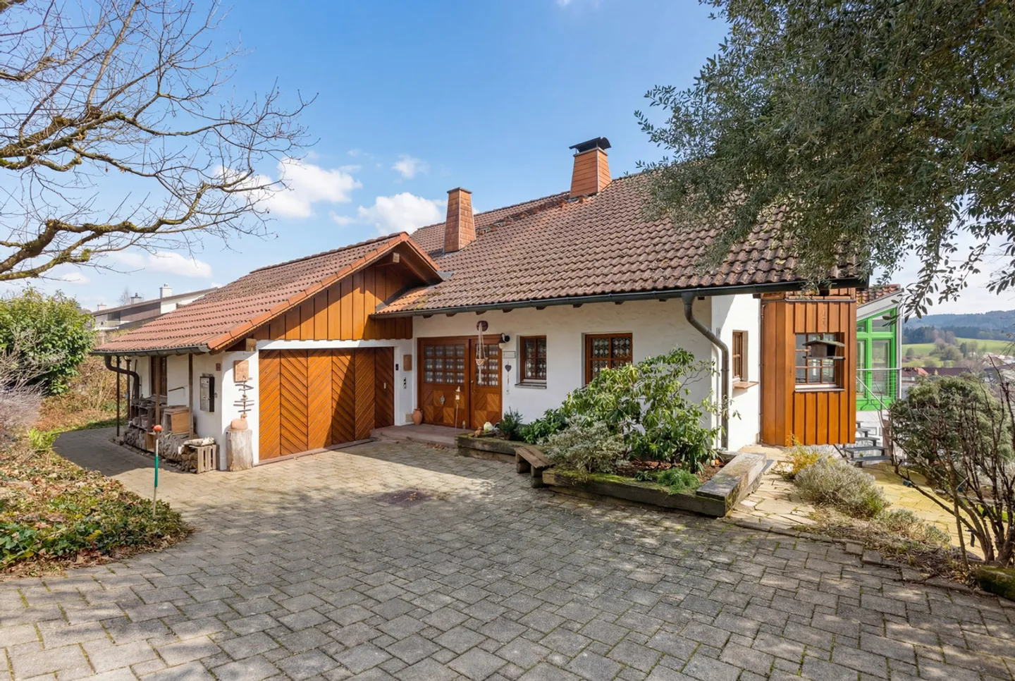 Maison de campagne dans un emplacement panoramique privilégié - avec appartement - Photo 2 sur 7