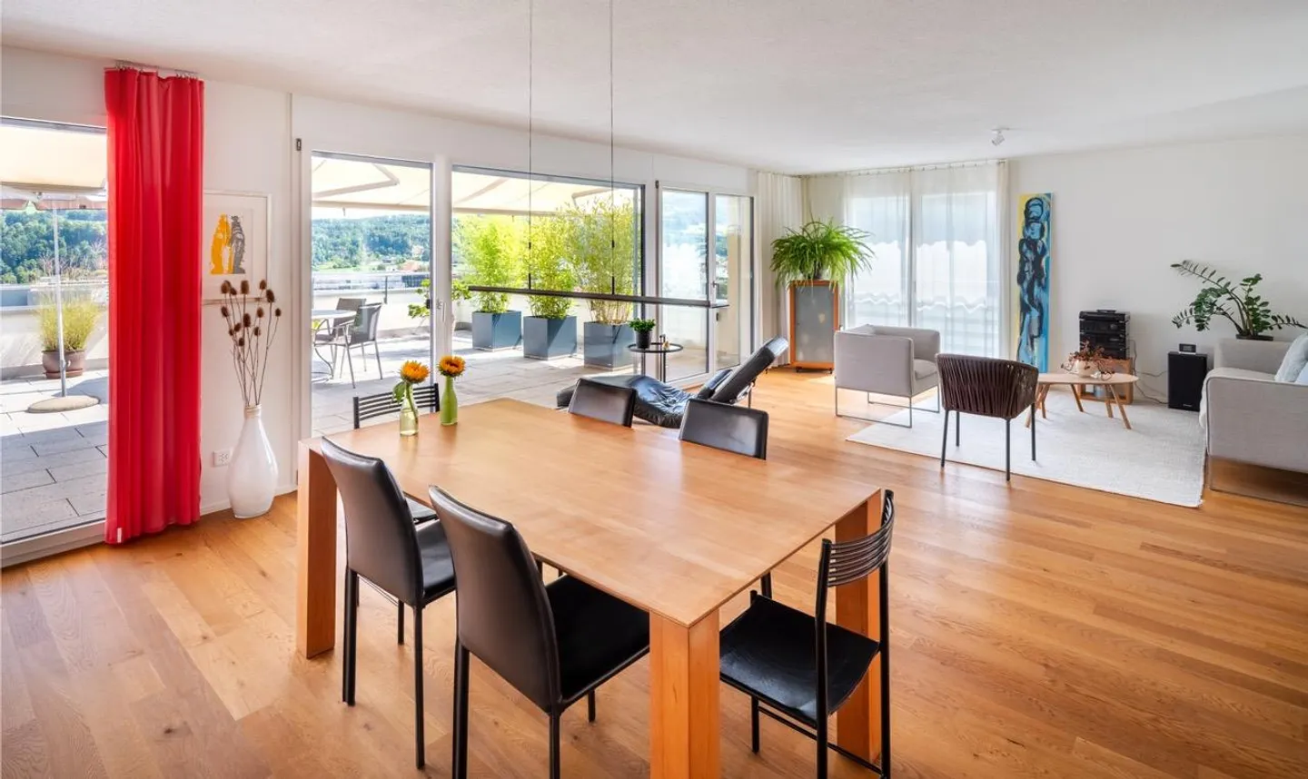 Hochwertige 3.5-Zimmer-Maisonette-Attika-Wohnung mit grosser Terrasse - Foto 7 von 20