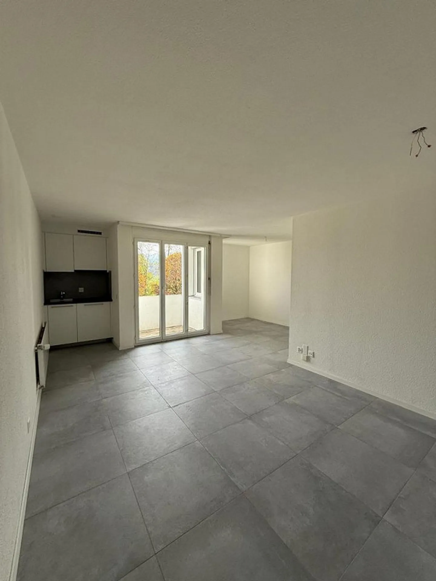 Appartement rénové de 1,5 pièce au rez-de-chaussée surélevé - Photo 1 sur 4