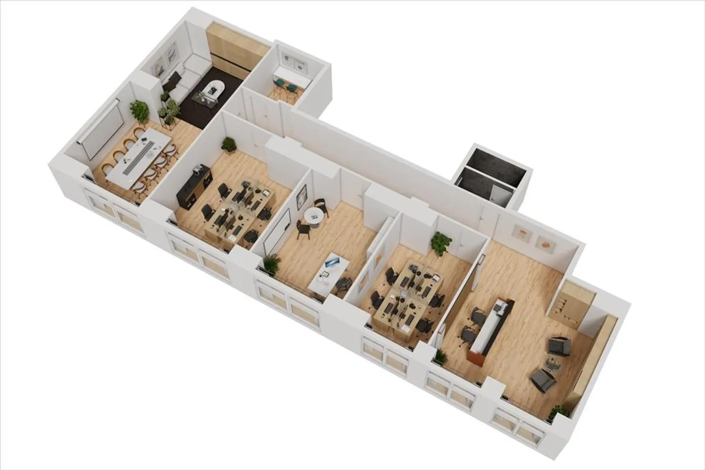 Büros an den Toren des wirtschaftlichen Zentrums von Genf - Foto 3 von 3