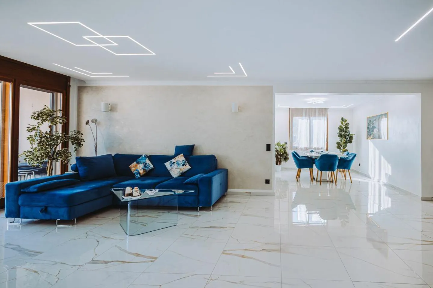 Penthouse mit Seeblick in Porza - Foto 6 von 13
