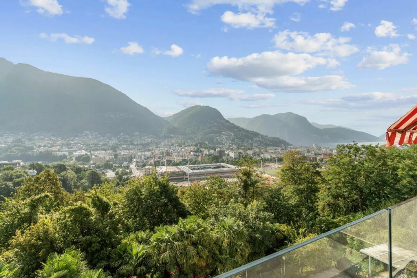 Penthouse mit Seeblick in Porza - Foto 8 von 13