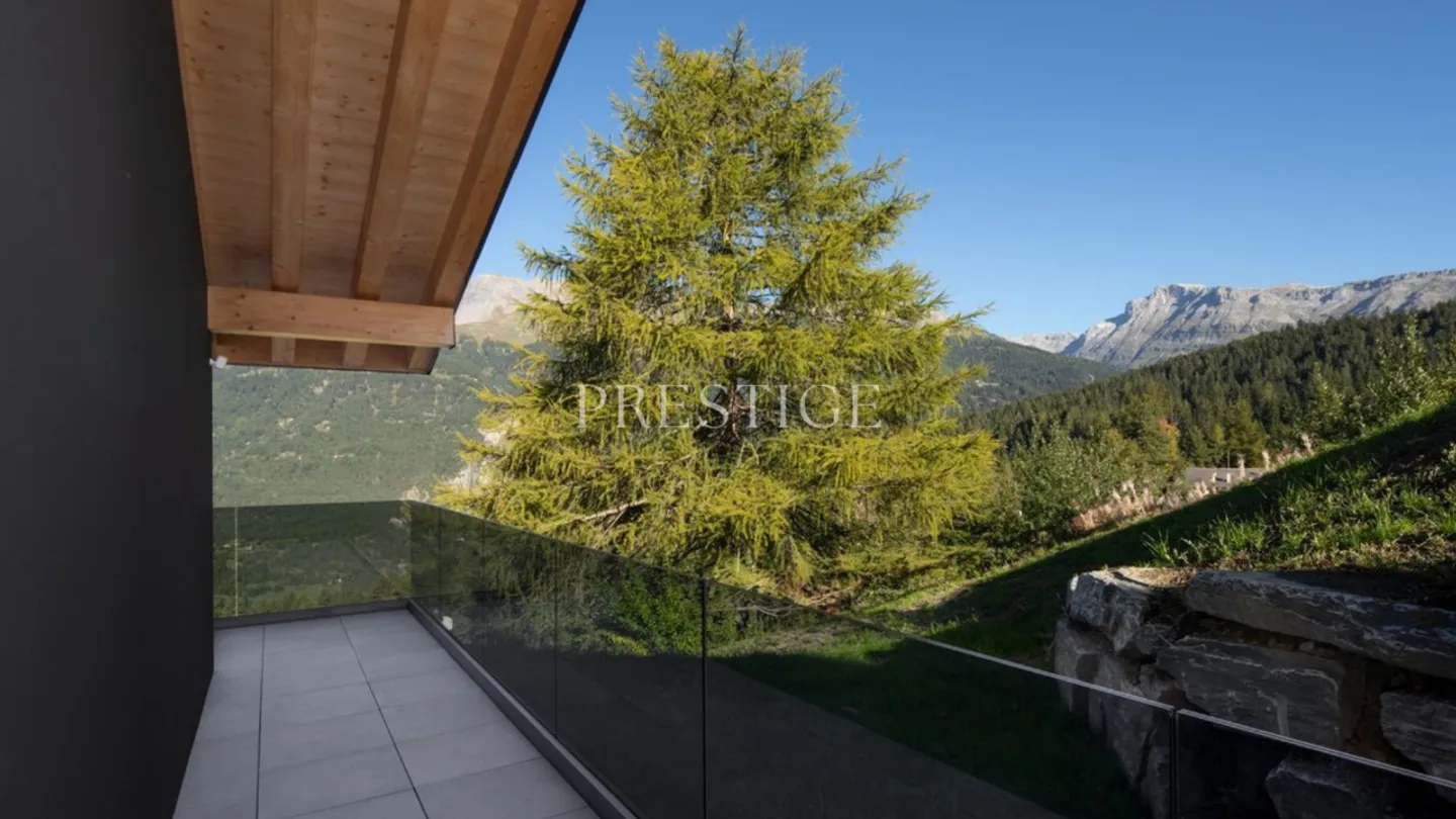 Chalet Star of the Snow: Alpine charm and exceptional panoramic view - Photo 12 of 15