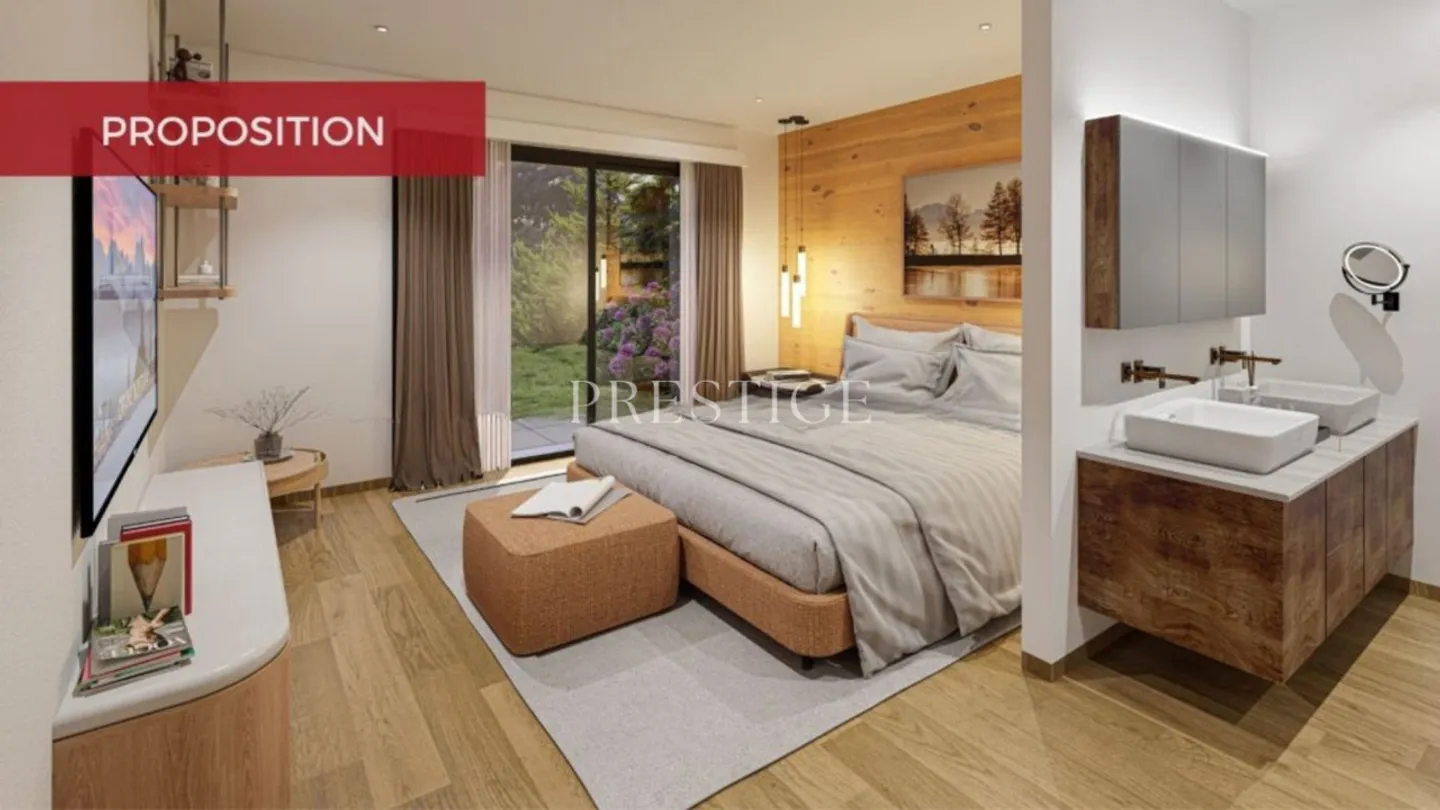 Chalet Star of the Snow: Alpine charm and exceptional panoramic view - Photo 5 of 15