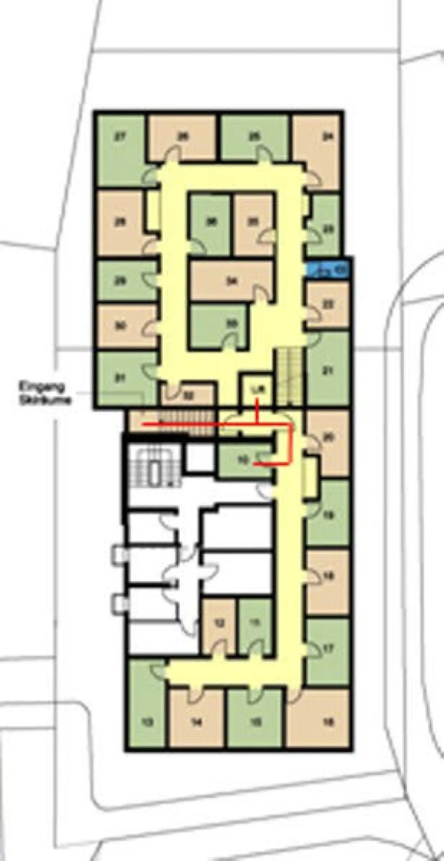 Stanze per sci 8 - 12,5 m2 direttamente all'Alpinexpress comodamente accessibili con ascensore - Foto 1 di 3