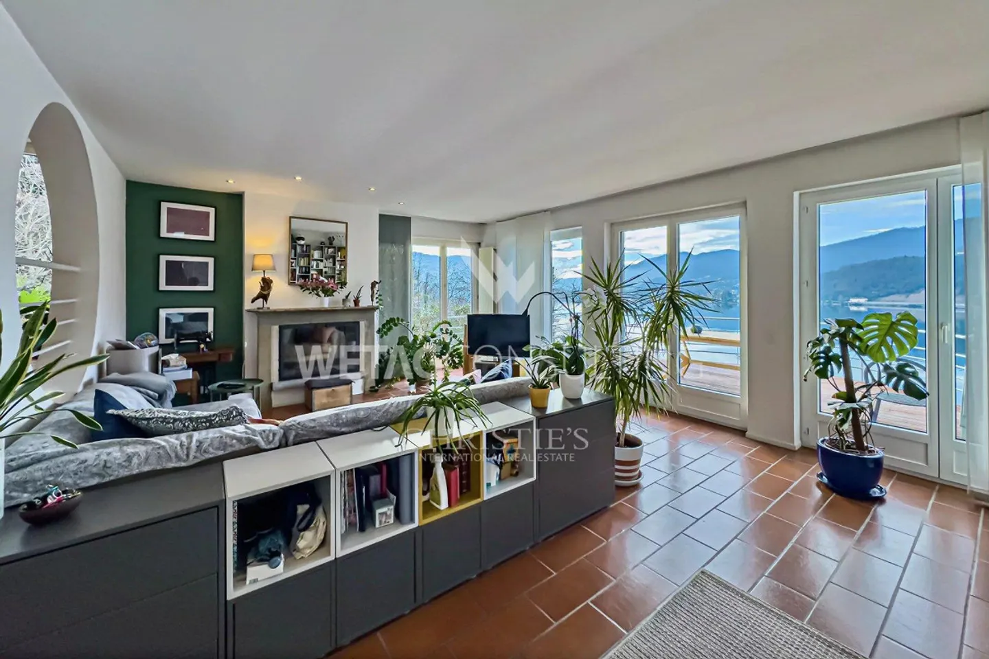 Incantevole villa di piccole dimensioni con piscina all'aperto, vista lago a Montagnola in vendita - Foto 3 di 13