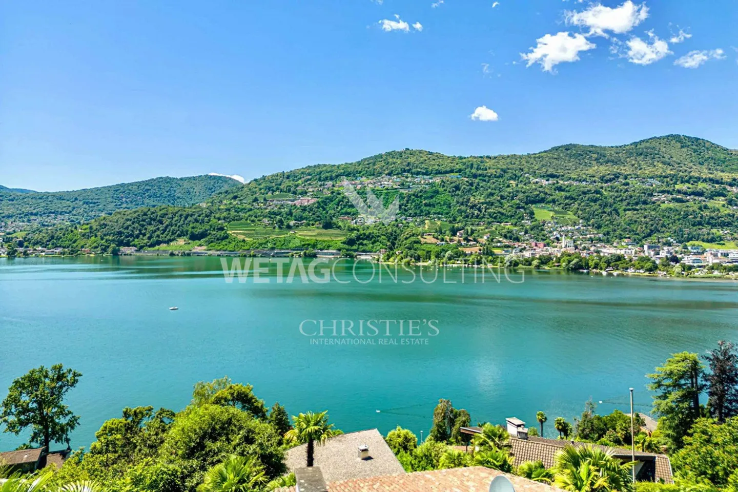 Incantevole villa di piccole dimensioni con piscina all'aperto, vista lago a Montagnola in vendita - Foto 2 di 13