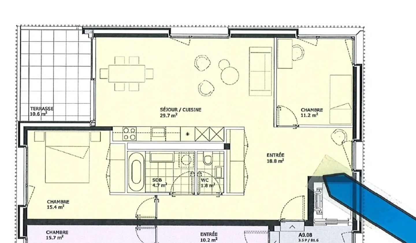 Appartamento 3.5 stanze - Foto 4 di 4