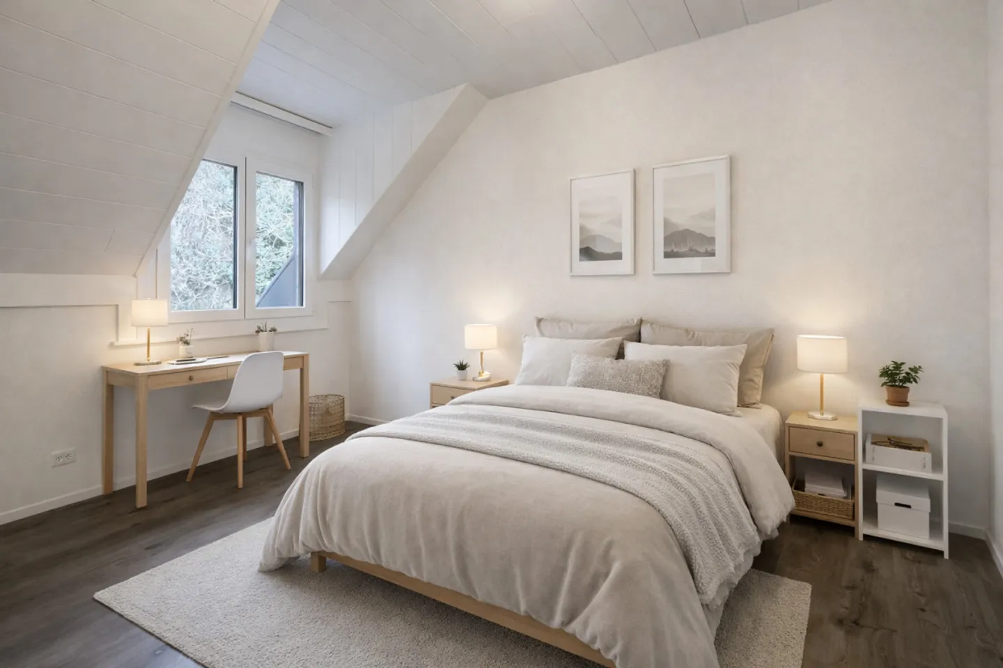 Charmante Dachgeschosswohnung mit Seeblick - Foto 8 von 10