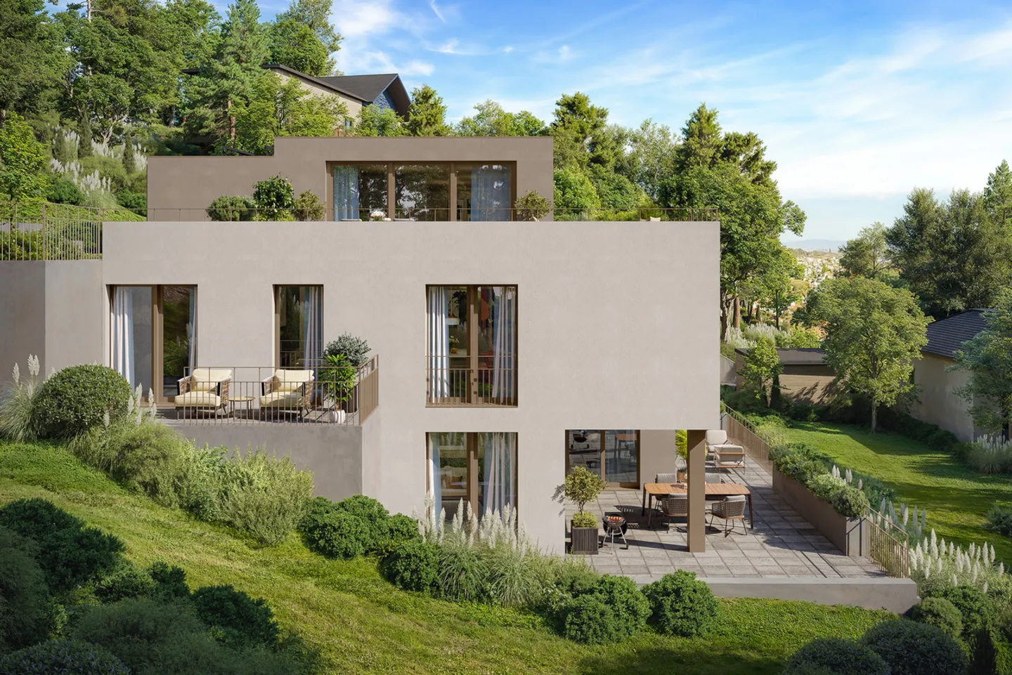 Modernes Attika-Wohnung in Seon - Foto 1 von 11