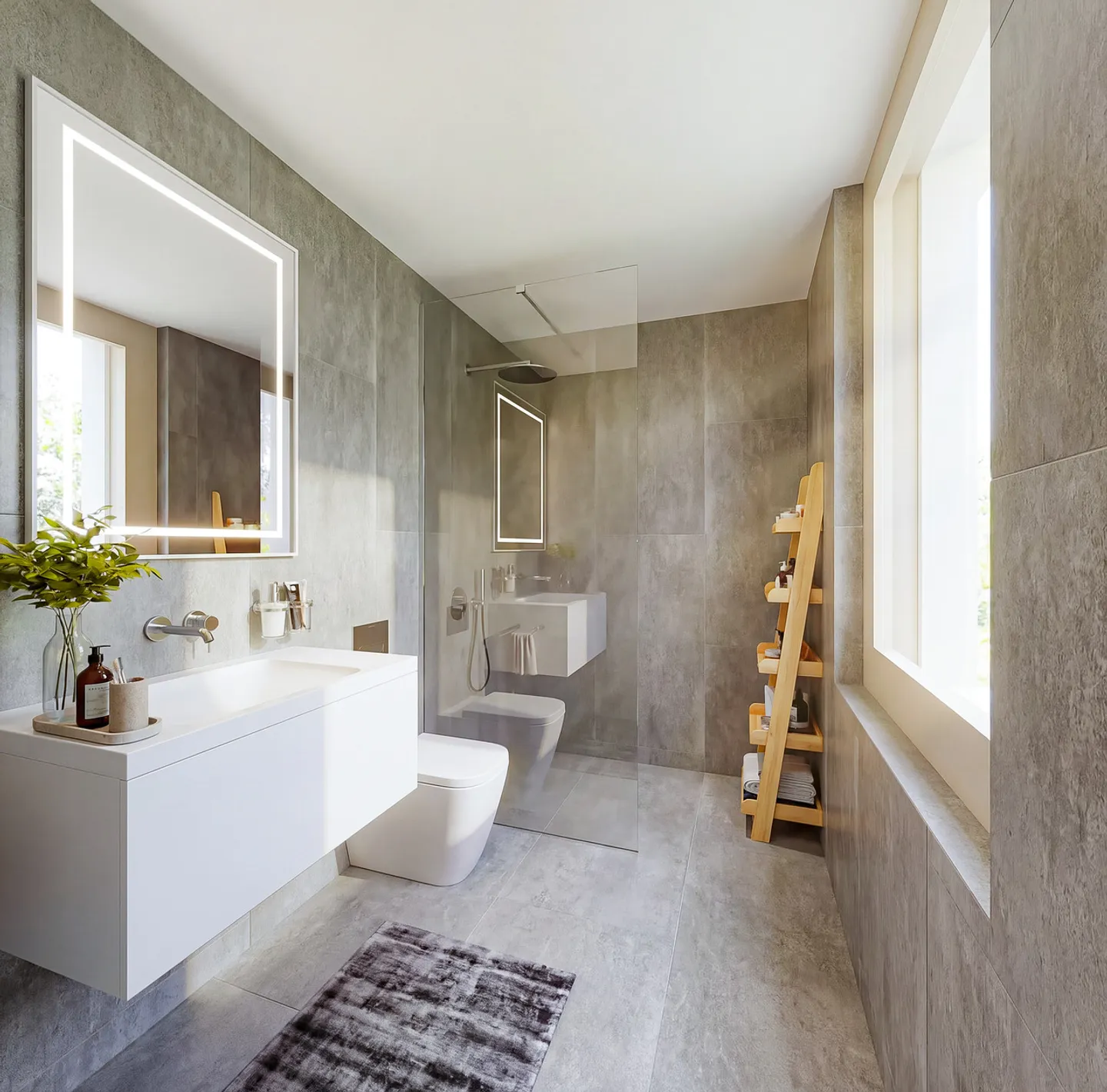 Modernes Attika-Wohnung in Seon - Foto 7 von 11