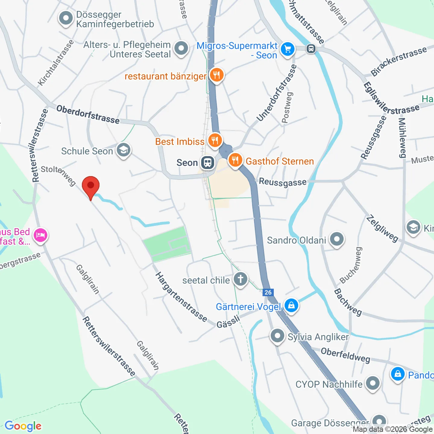 Modernes Attika-Wohnung in Seon - Foto 10 von 11