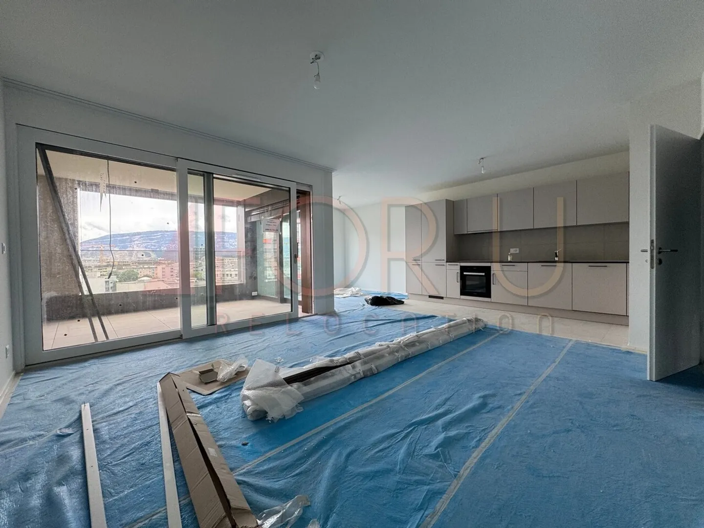 Bellissimo appartamento di 4 stanze nuovo e tranquillo con 2 balconi a Vieusseux - Foto 2 di 12