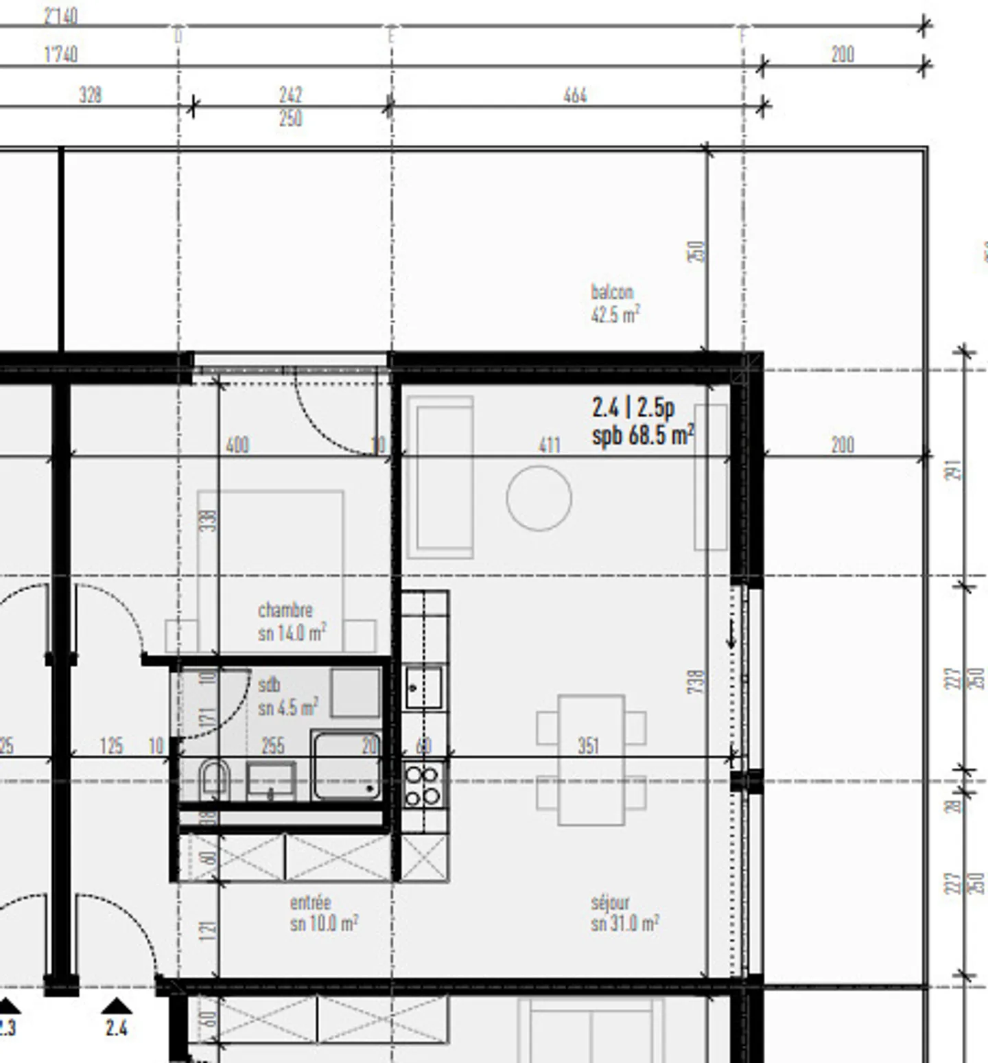 Nouvel Appartement avec Grand Balcon - Photo 11 sur 12