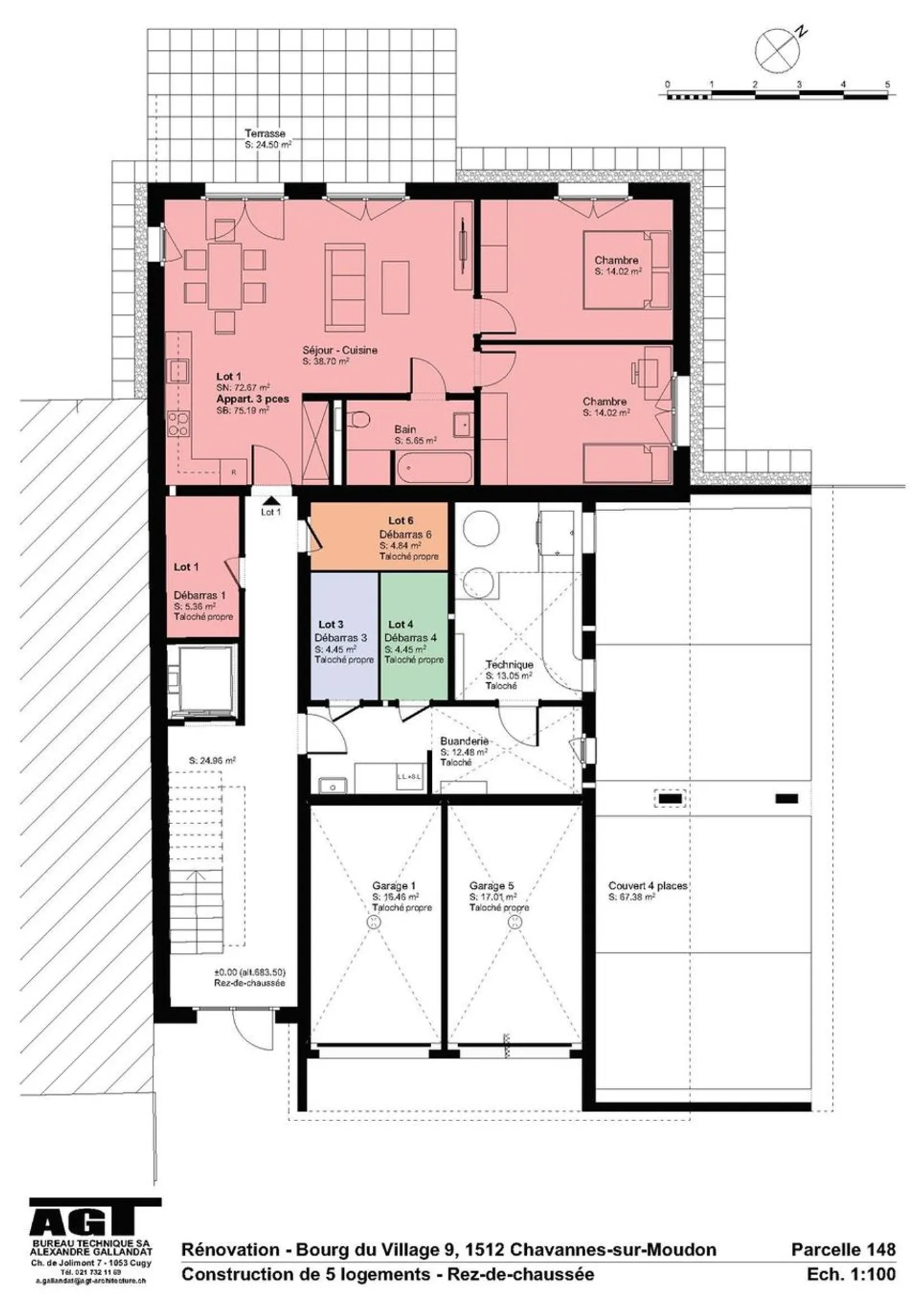 In affitto superficie per un ufficio, Chavannes-sur-Moudon - Foto 3 di 10