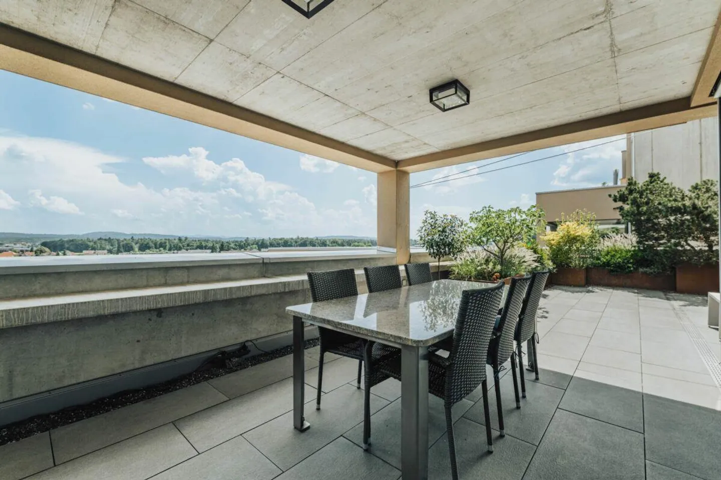 Exclusive 6.5-Room Terrace Apartment with Alpine View - Photo 3 of 21