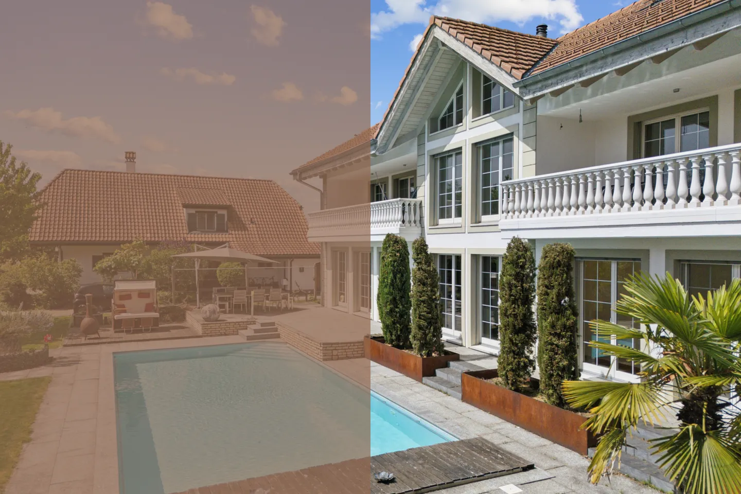 «10.5-Zimmer-Villa – Ländliche Eleganz mit Gästehaus» - Foto 1 von 15