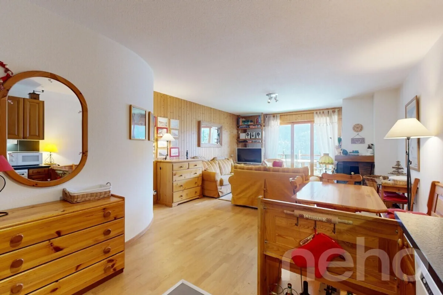 Gryon - Appartamento 2 camere - Vista sui Muverans e Dents du Midi - Foto 5 di 12