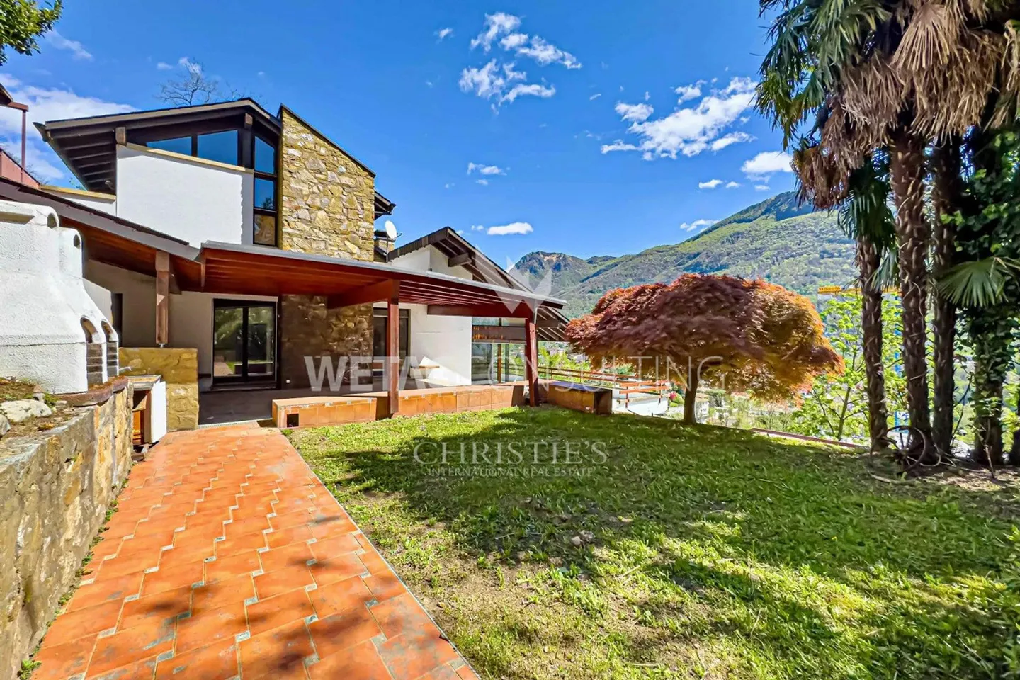 Lugano-Canobbio: villa in vendita con piscina e vista sul lago di Lugano... - Foto 1 di 13