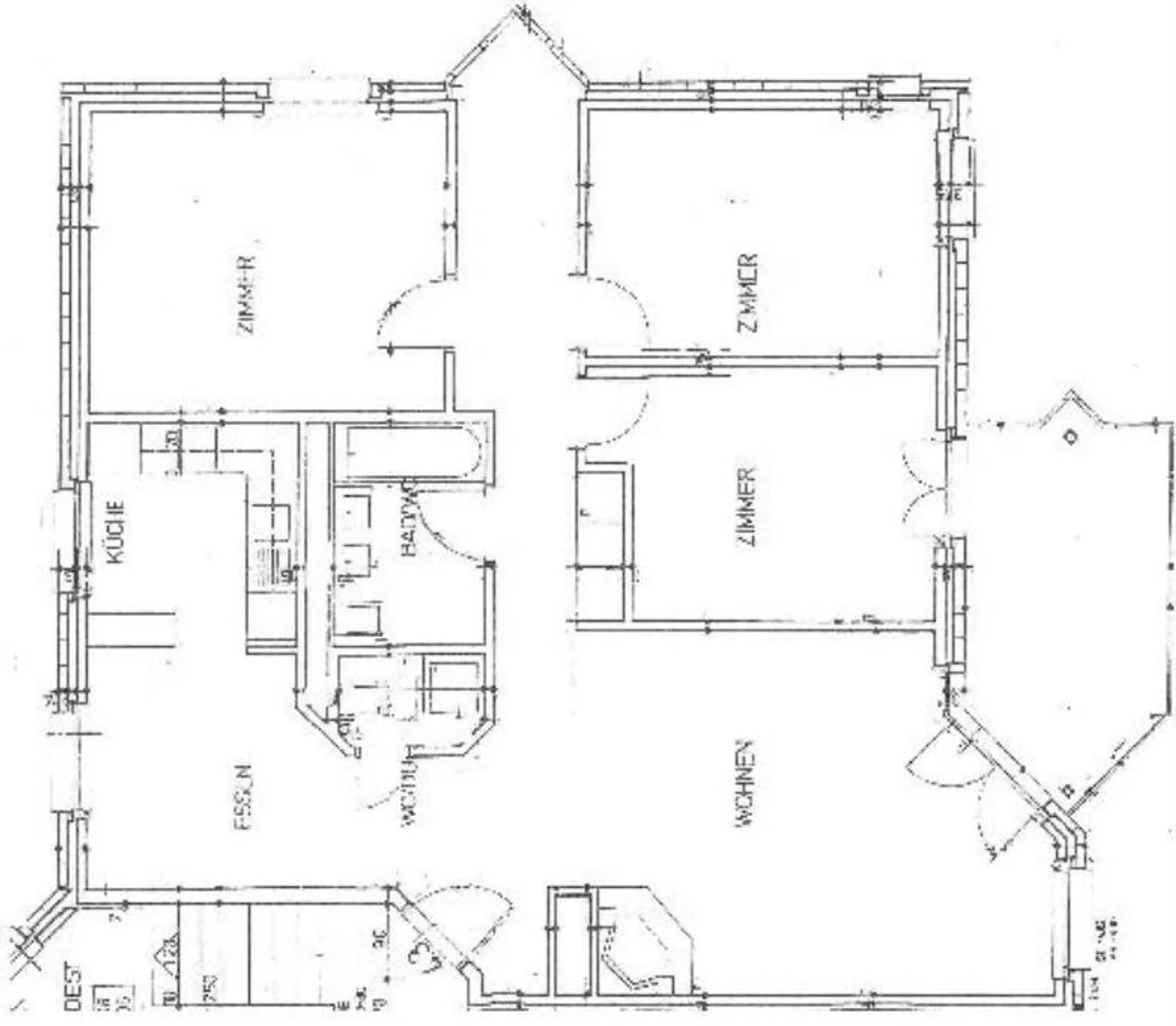 Bell'appartamento grande con camino! - Foto 8 di 8