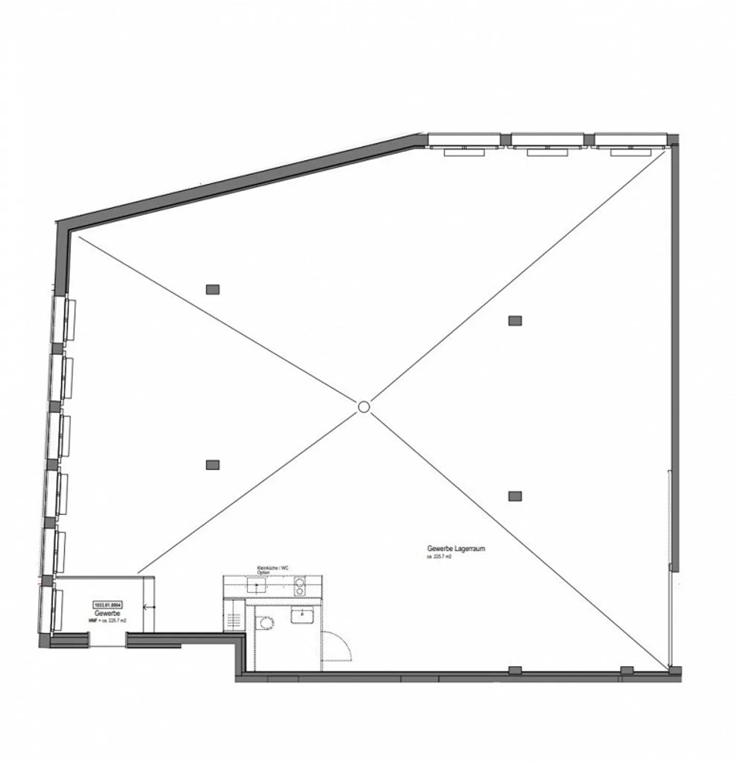 Attractive storage, office, commercial space (still) in shell construction in Bern - Photo 3 of 3