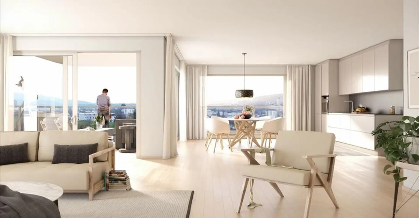Modern Apartment with Terrace - Photo 2 of 5
