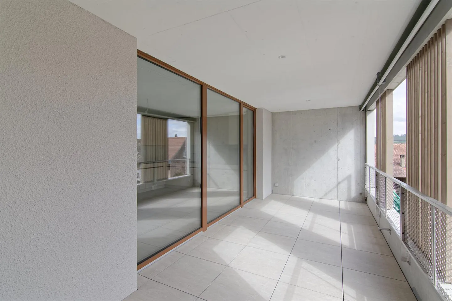 Appartement en attique attrayant de 4,5 pièces avec deux loggias - Photo 6 sur 11