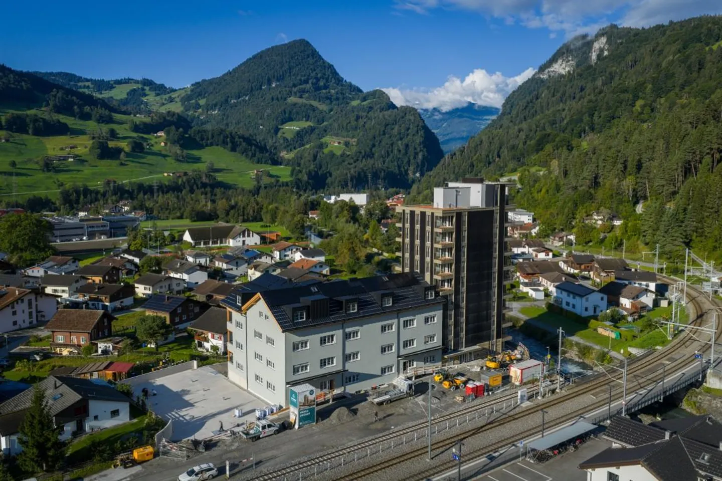 Appartement en loft / 2,5 pièces, 76 m2, dans la Mühle Grüsch - Photo 7 sur 7