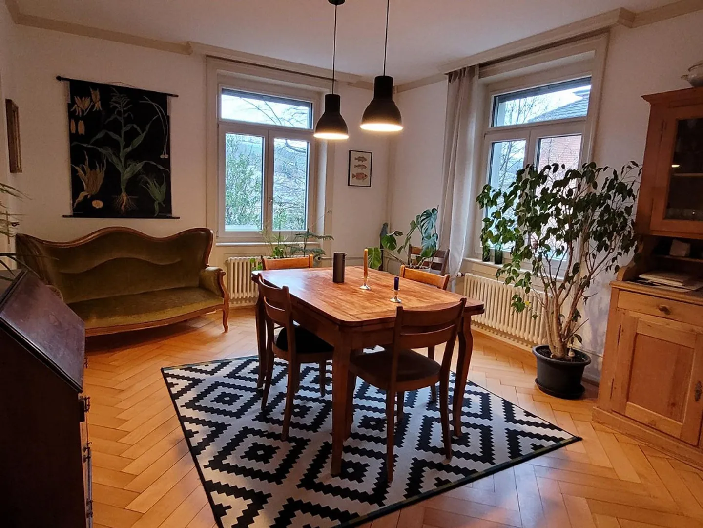 Exclusive 4.0-room apartment in a historic building at Rosenberg - Photo 4 of 10