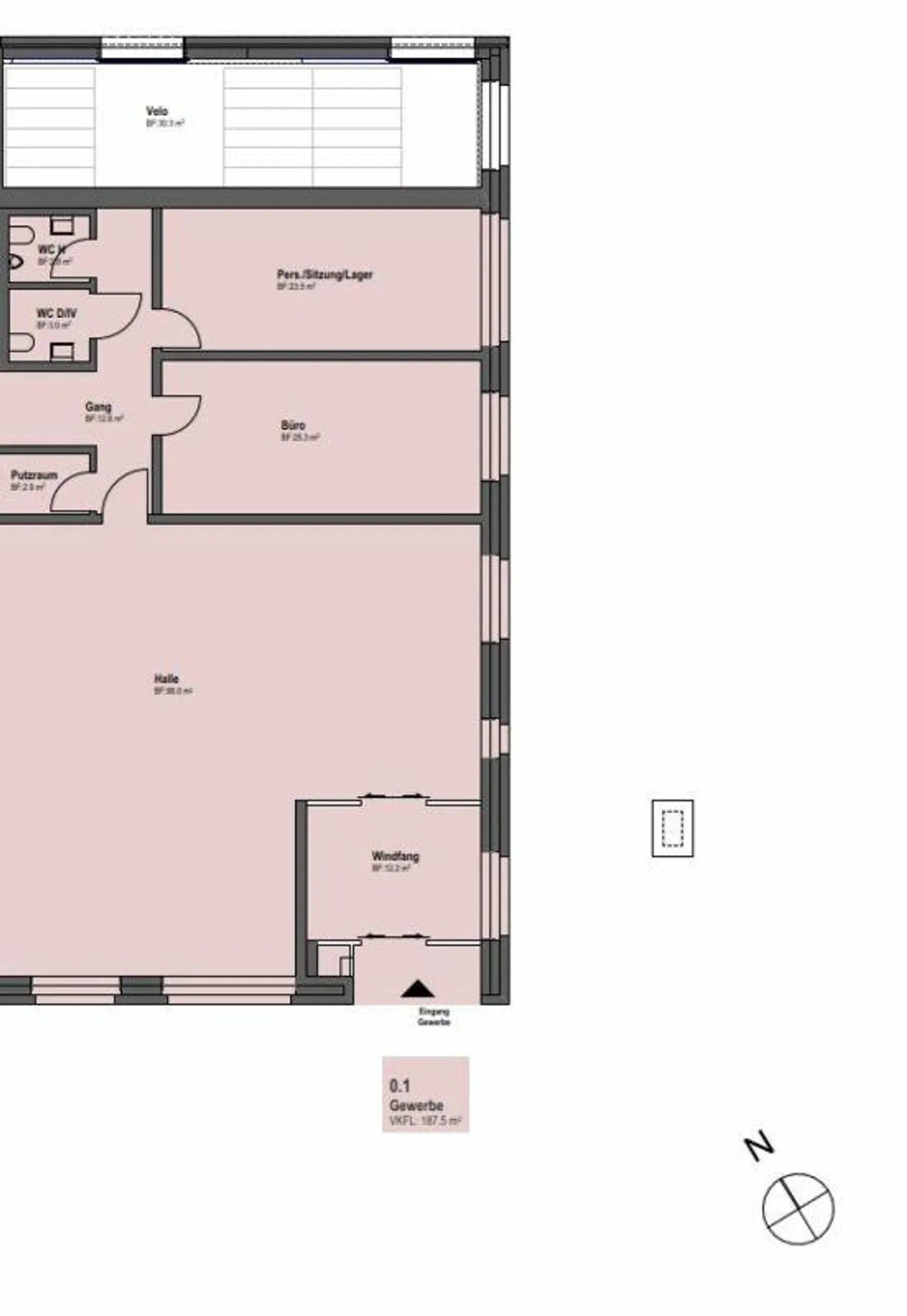 Attraktive Gewerbefläche mit idealem Standort für Ihr Business - Foto 2 di 8