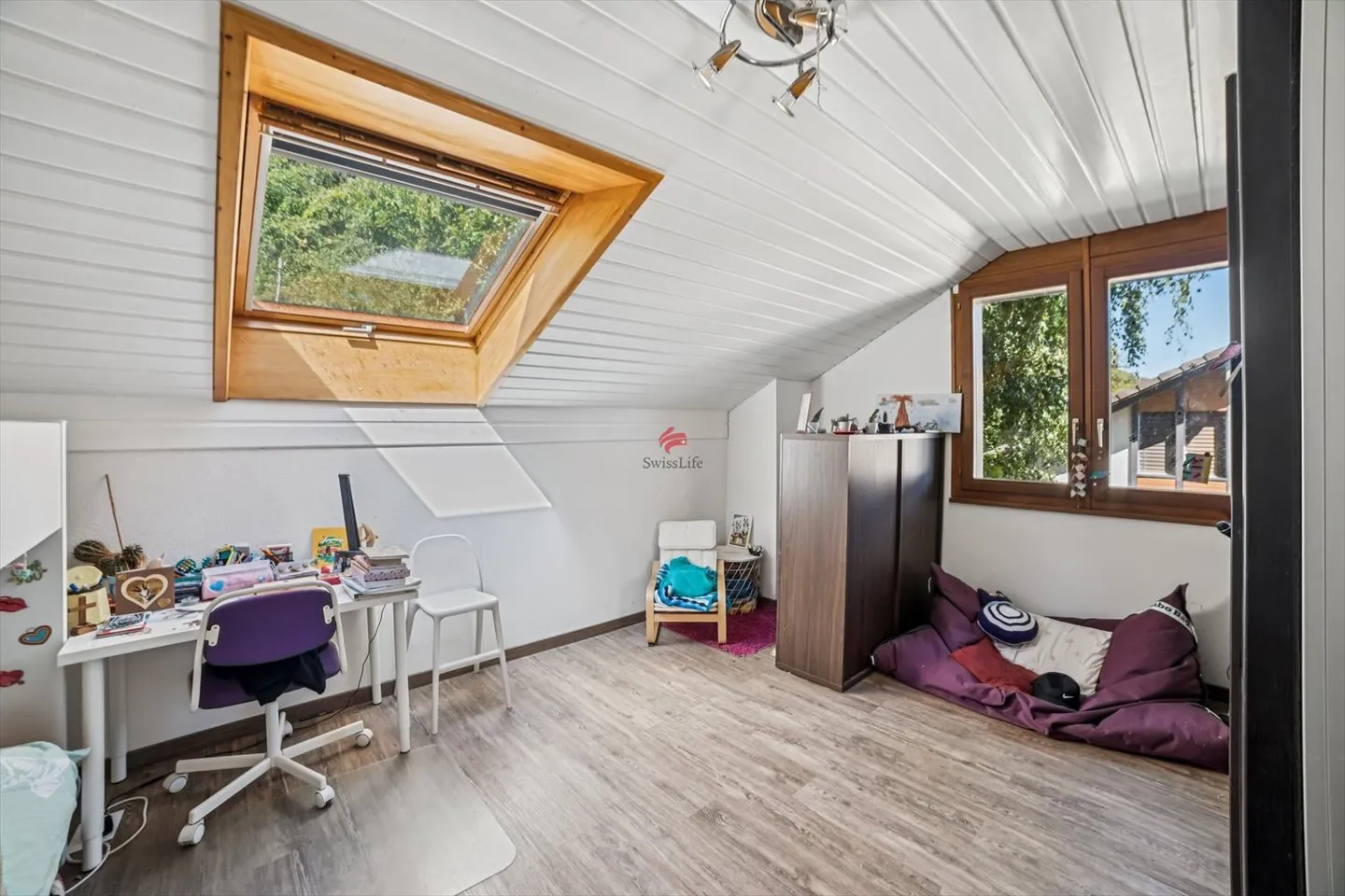 Spacious 4.5 rooms with lake view and converted attic - Photo 6 of 12