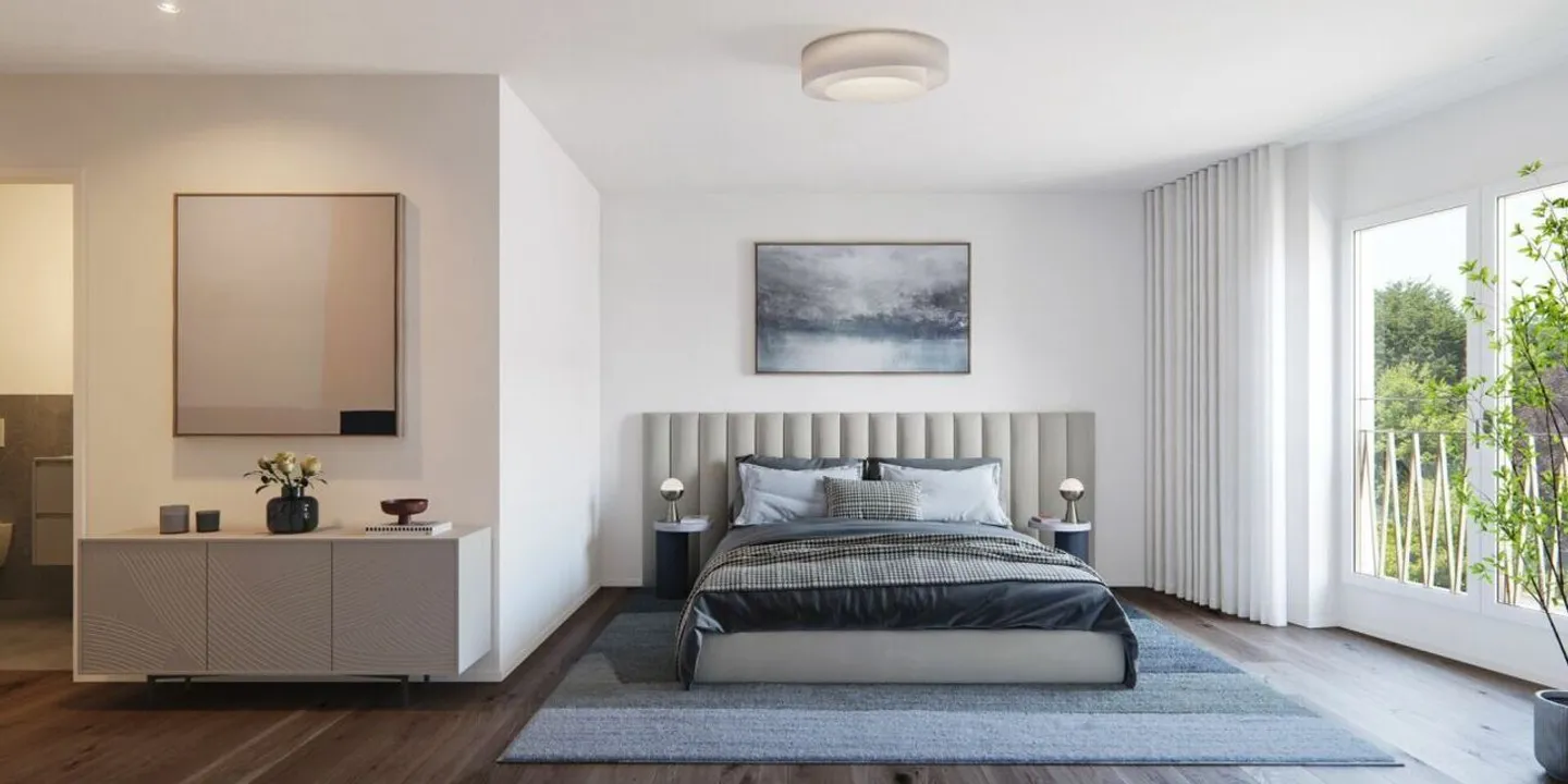 Newly built 3.5-room ground floor apartment with large garden area - Photo 6 of 6