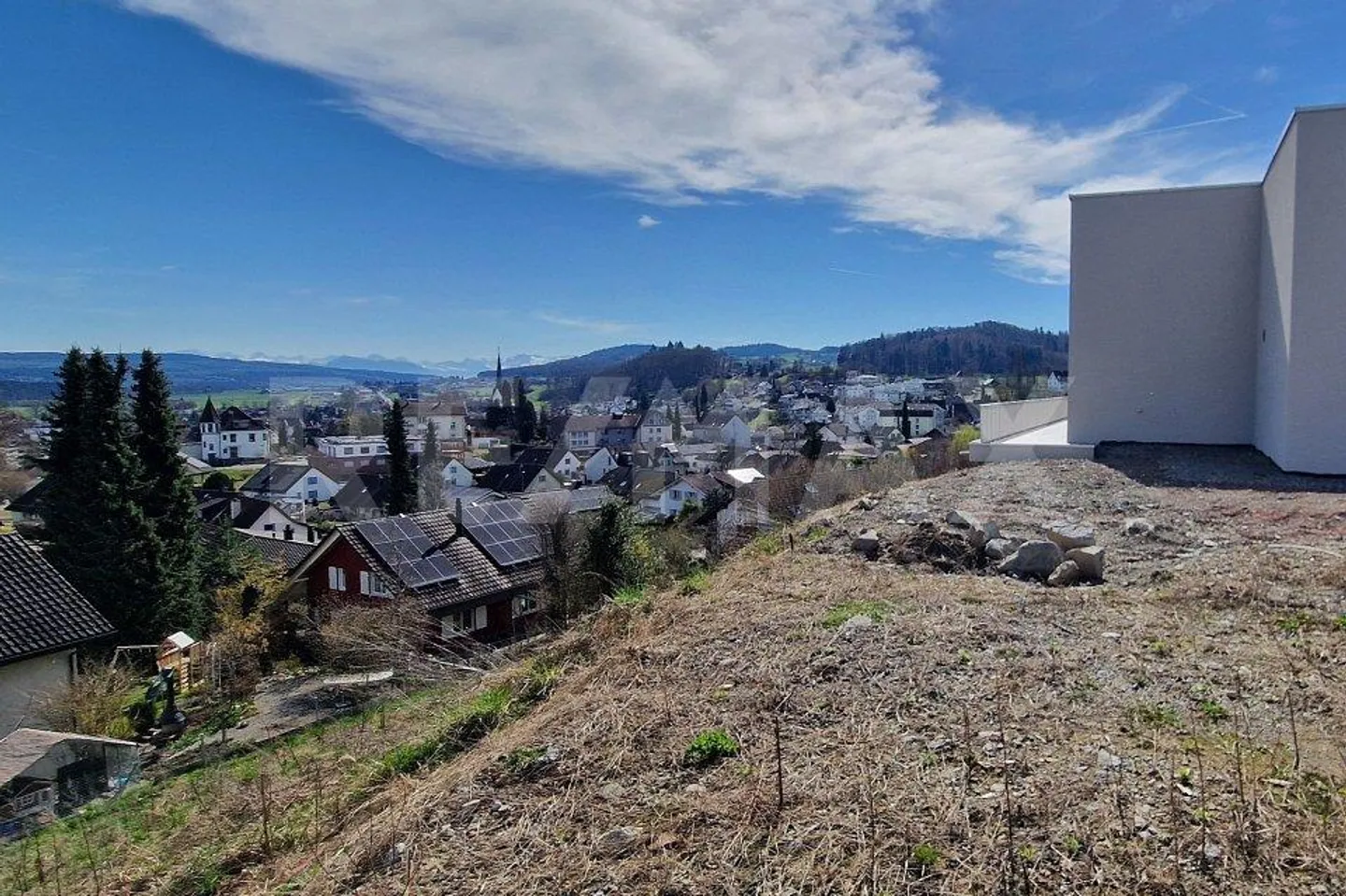 Building Land 1,143 m², Near A1 and Lenzburg, Sloped Location with a View - Photo 2 of 9