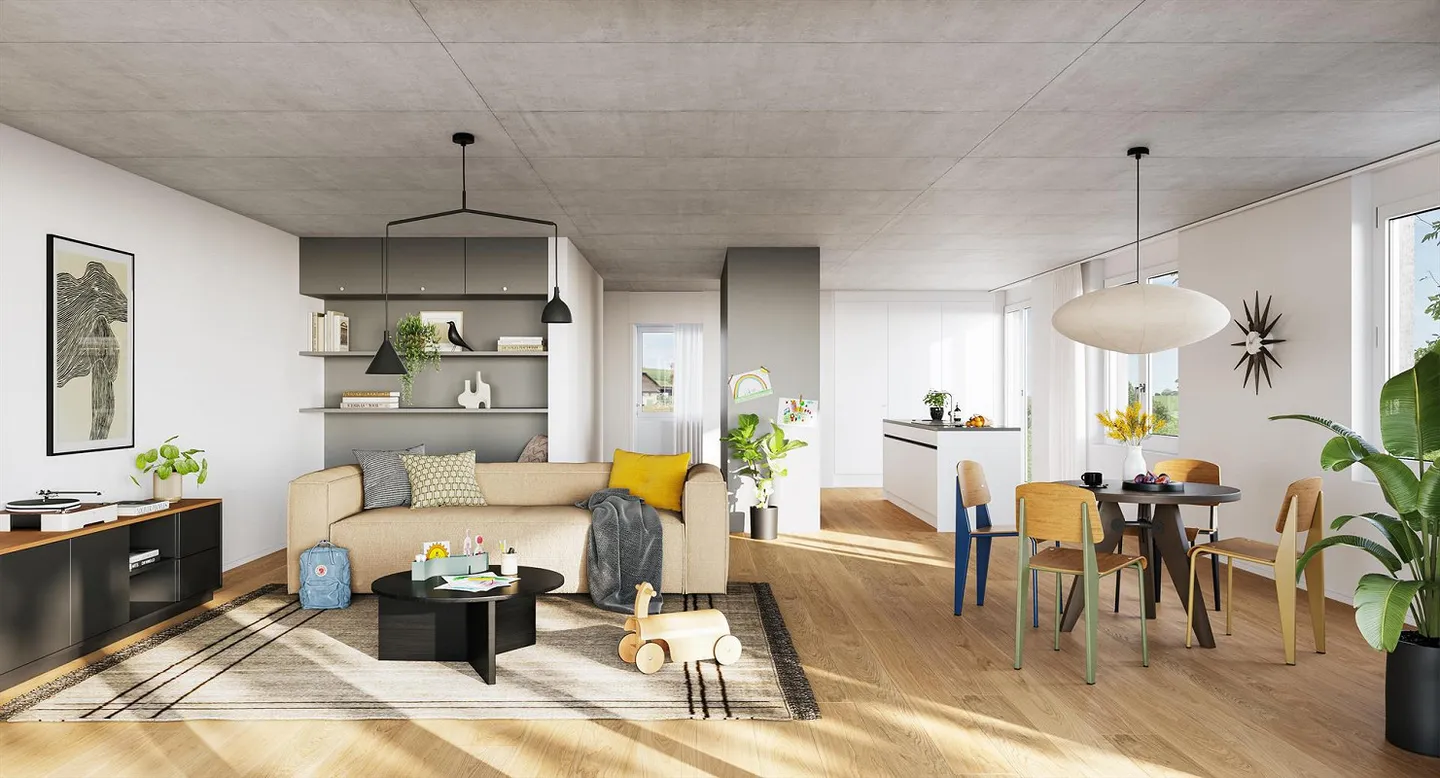 2.5 Room Apartment with Spacious Balcony - Photo 2 of 7