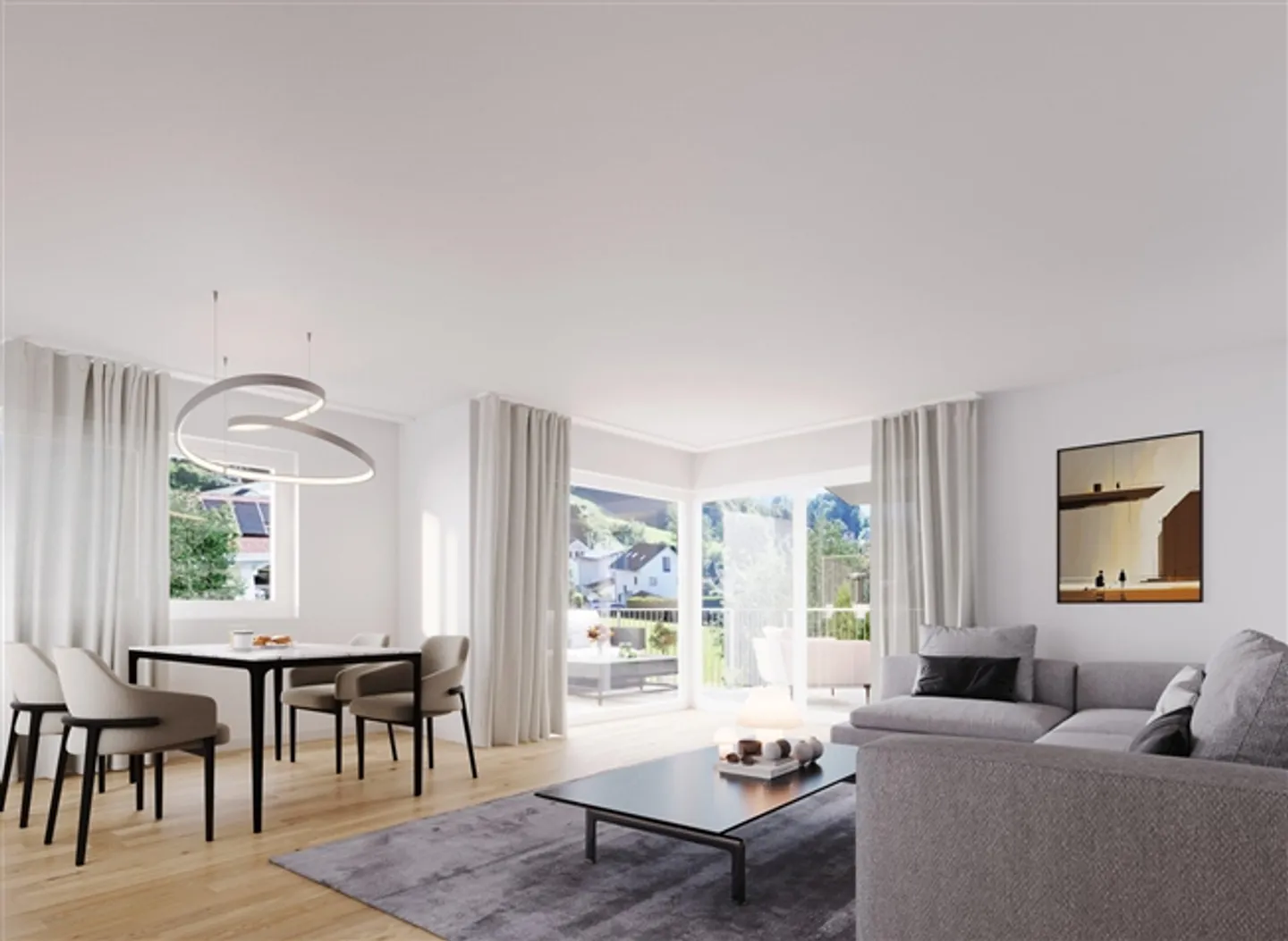 Exclusive maisonette new apartment with south-facing terrace - Photo 2 of 6