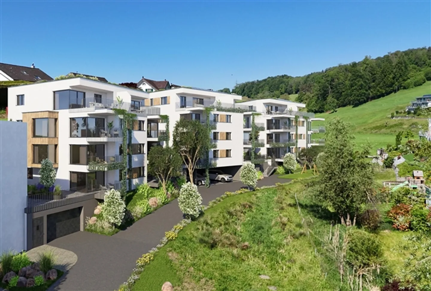 Exclusive maisonette new apartment with south-facing terrace - Photo 4 of 6