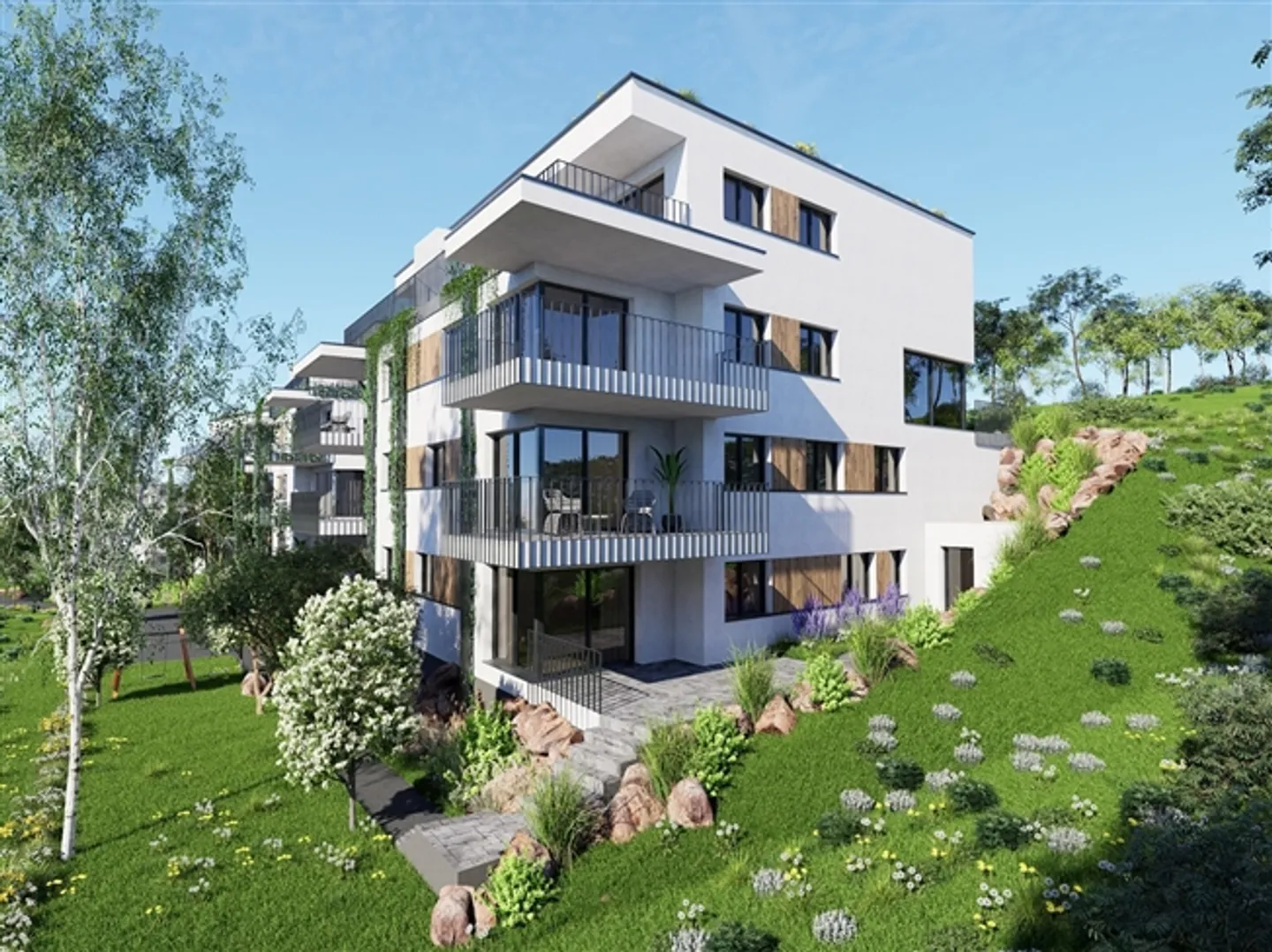 Exclusive maisonette new apartment with south-facing terrace - Photo 5 of 6