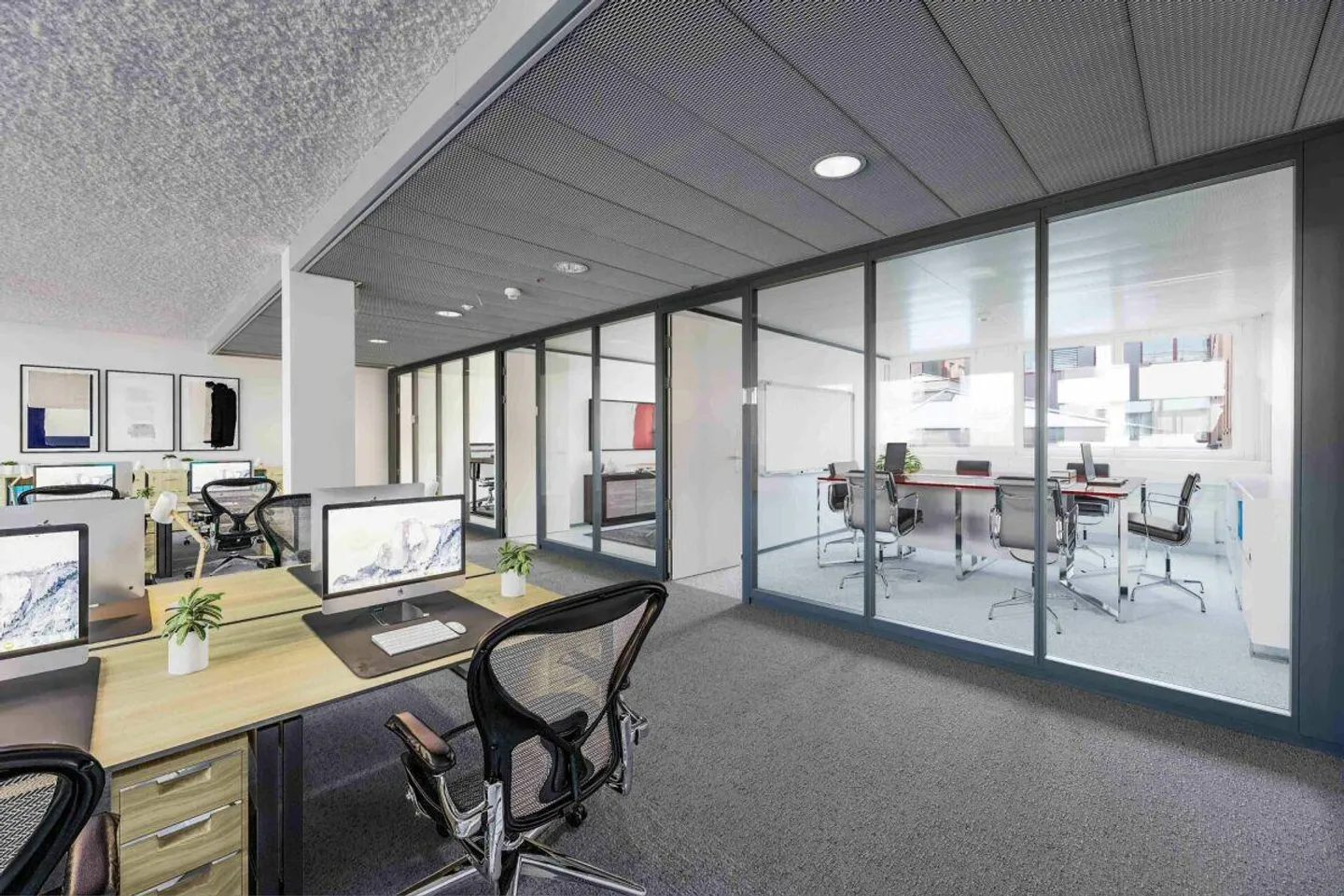 Espace pour le succès : Bureau spacieux à Bottmingen ! - Photo 2 sur 10