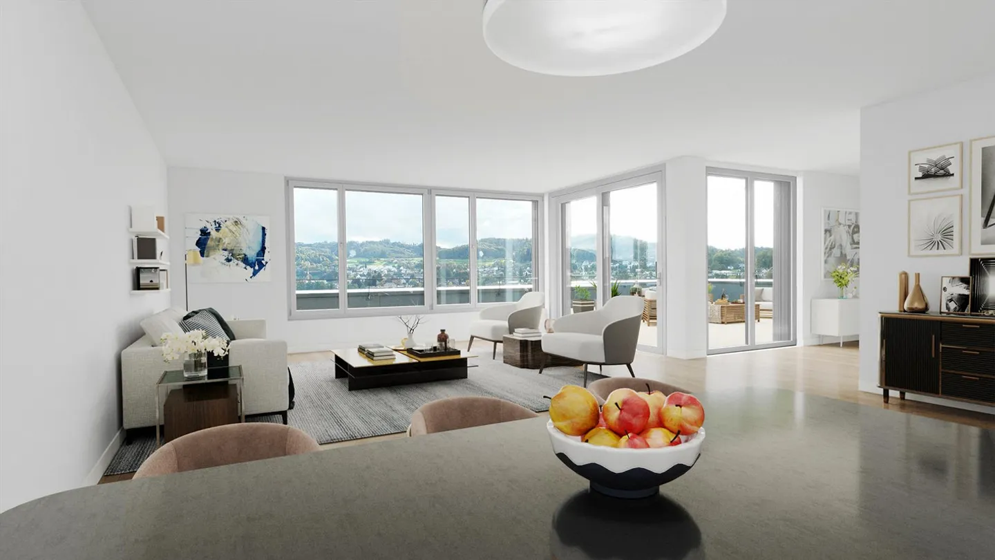 Appartamento attico esclusivo con privacy e panorama - Foto 3 di 9