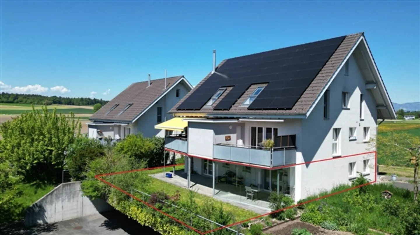 «Naturnah leben Erdgeschosswohnung mit Garten & Terrasse» - Foto 1 von 20